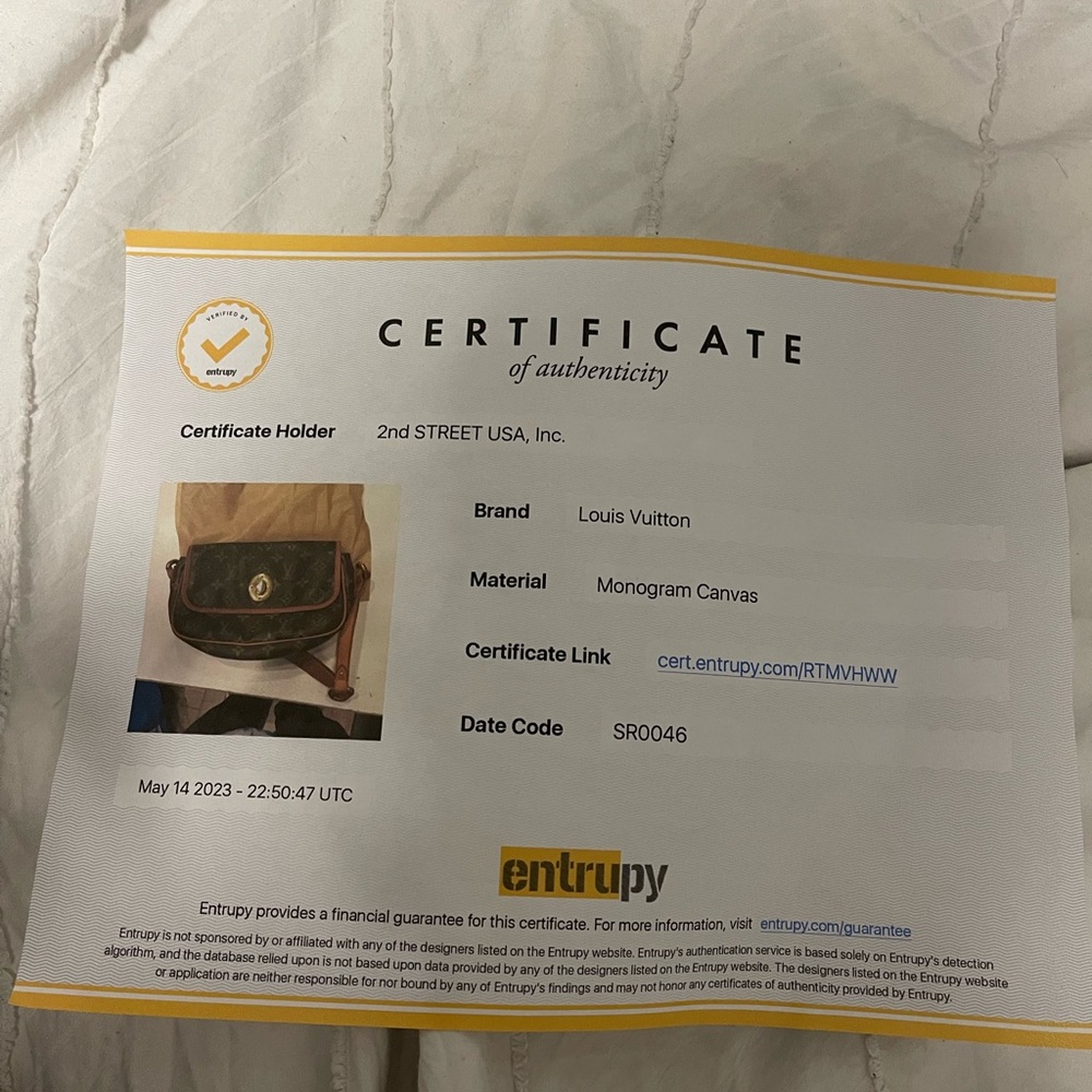 Authentic Louis Vuitton Monogram Tikal Pm View 4